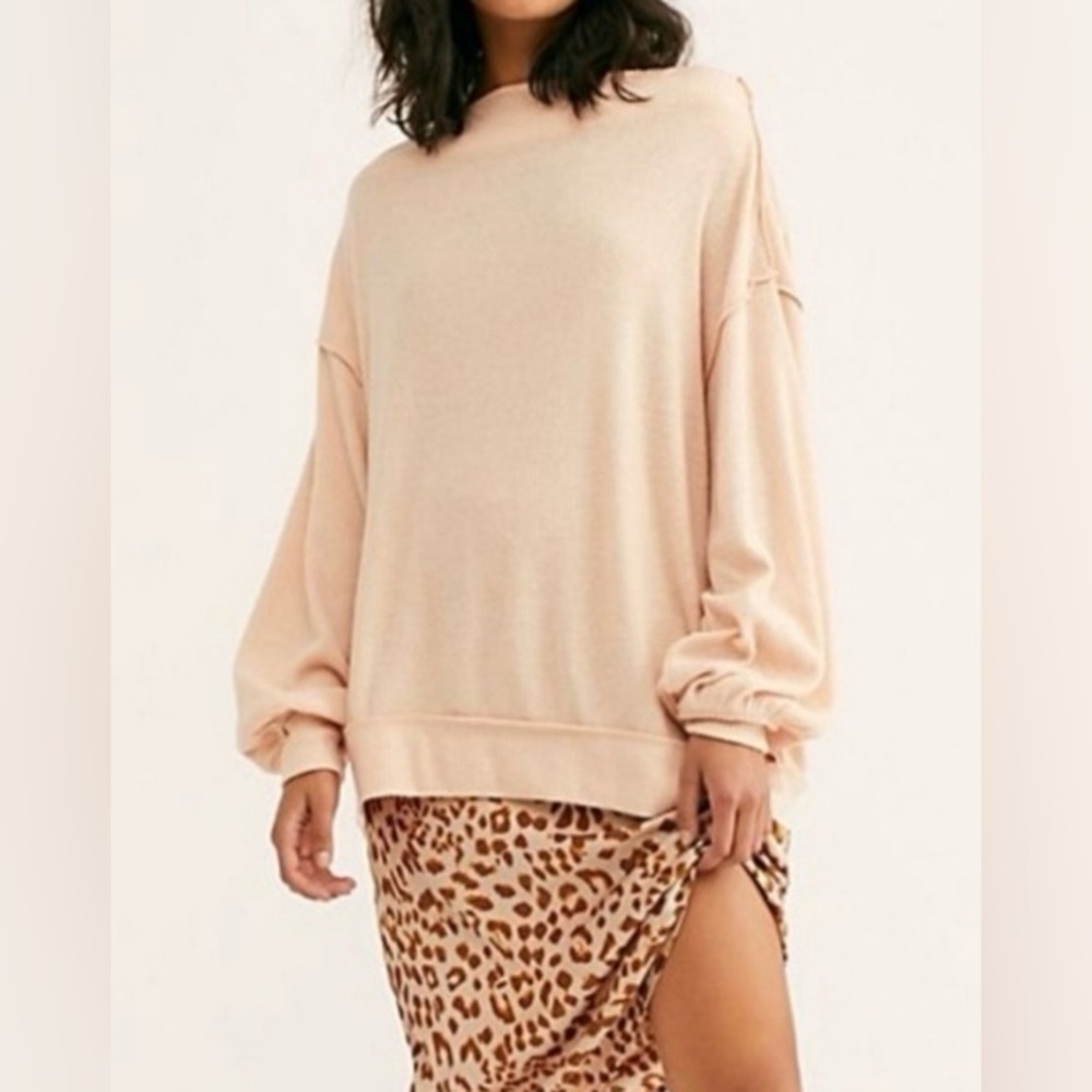 Free People|We The Free Women’s Sz XS‎ Main Squeeze Hacci Off The Shoulder Top - Picture 4 of 15